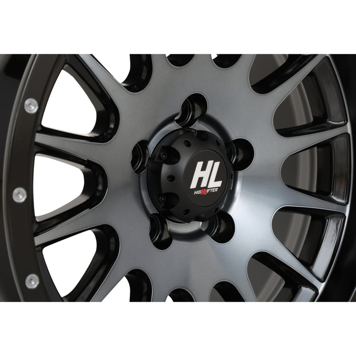 HIGH LIFTER 0230-1537 15HL25-1655 HL25 Wheel Wheel - HL25 - Front/Rear - Dark Tint Gray - 15x7 - 5/4.5 - 4+3 (+10 mm)