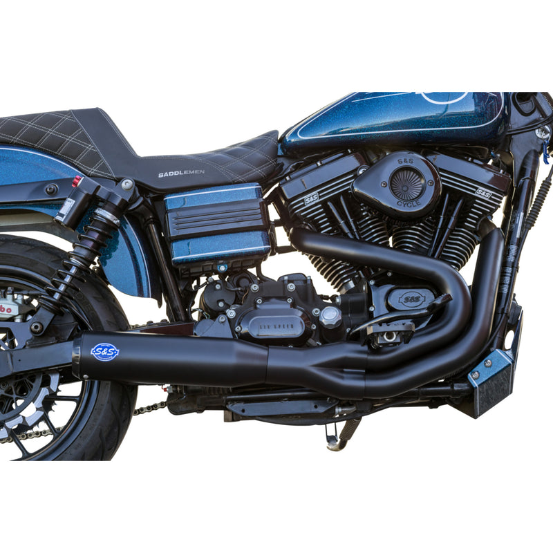 S&S Cycle Qualifier 2-Into-1 Exhaust System - 550-1098 For Harley Dyna 2006-2007