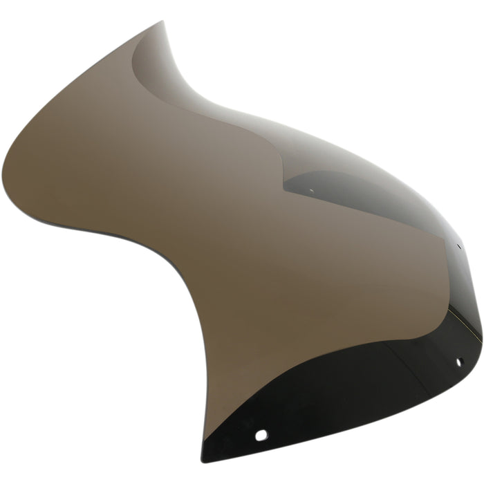 MEMPHIS SHADES 2310-0609 MEP85701 Spoiler Replacement Windshield for OE Fairings - 10" - Smoke - '98-'13 FLTR