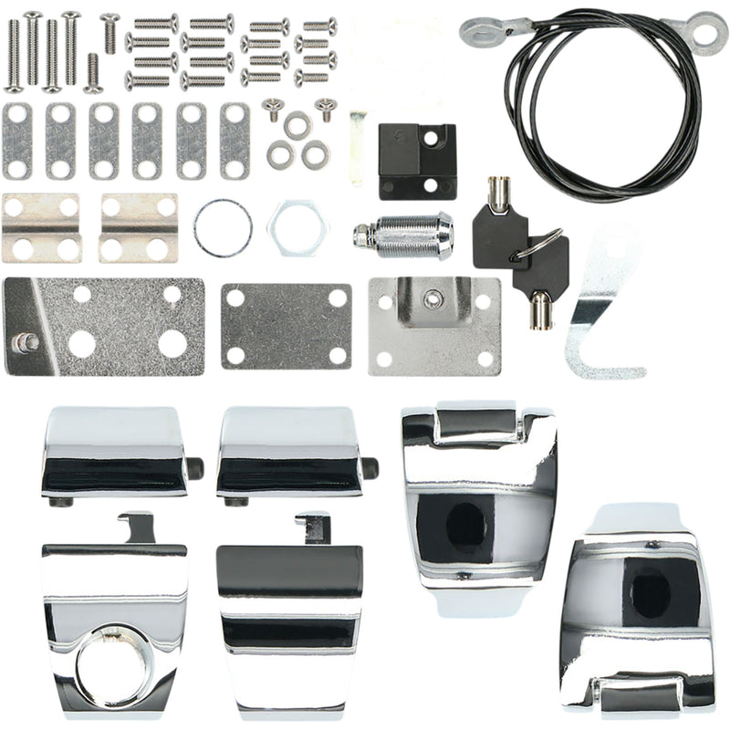 Saddle Tramp Latch Kit - BC-TPHK For Harley Motorcycles 1996-2013