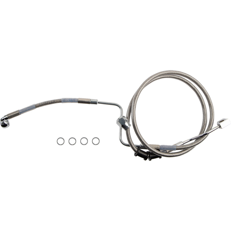 Drag Specialties Brake Line - 1741-6346 For Harley Softail 2018-2023