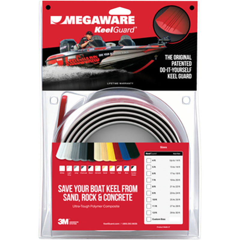 KEEL GUARD 6102-W 20106 Keel Protector Kit Keel Protector - 6' - White