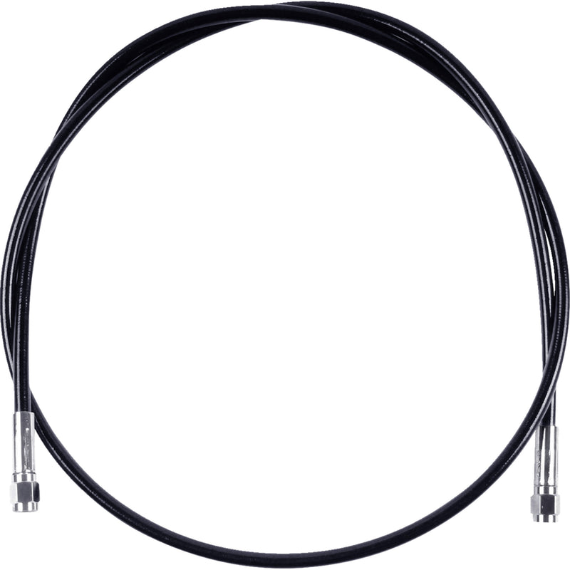 MAGNUM SHIELDING Universal XR Brake Line - Black w/ Chrome Fittings