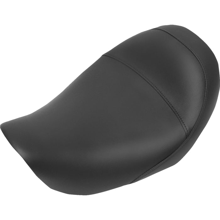 SADDLEMEN 0803-0429 806-04-002D S3 Super Slammed Solo Seat - Black - Dyna '06-'17