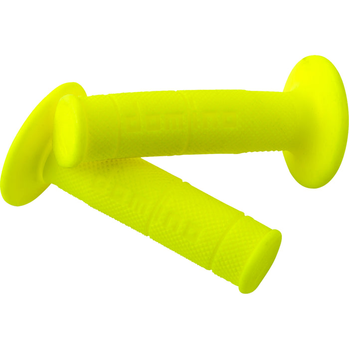 G2 ERGONOMICS CORP. 0630-2382 1150.82.50.06 Domino Victor Half Waffle Grips Grips - Victor - Half Waffle - Fluorescent Yellow