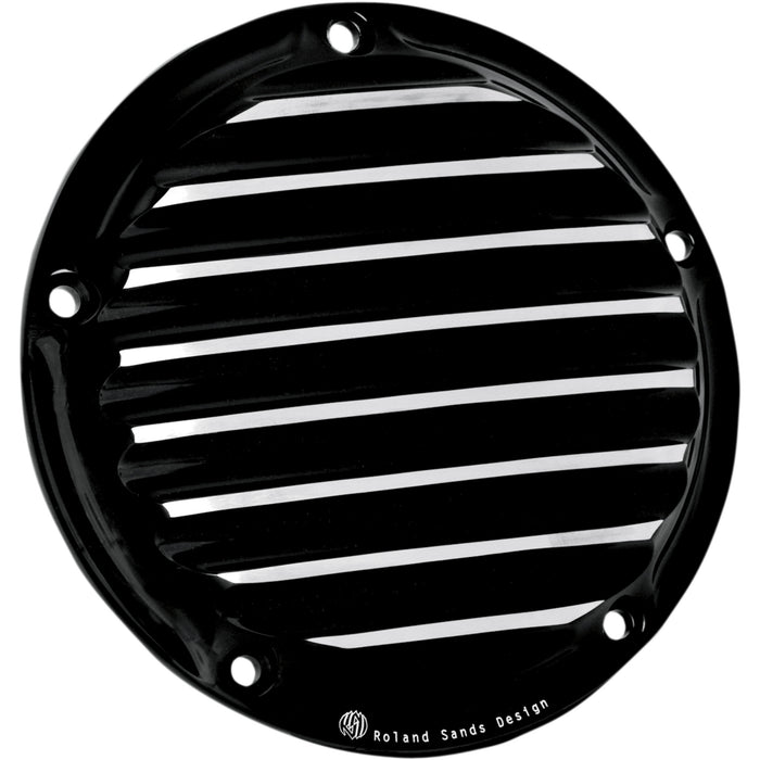 RSD 1107-0201 0177-2011-BH Nostalgia Derby Cover - Contrast Cut™ - Twin Cam