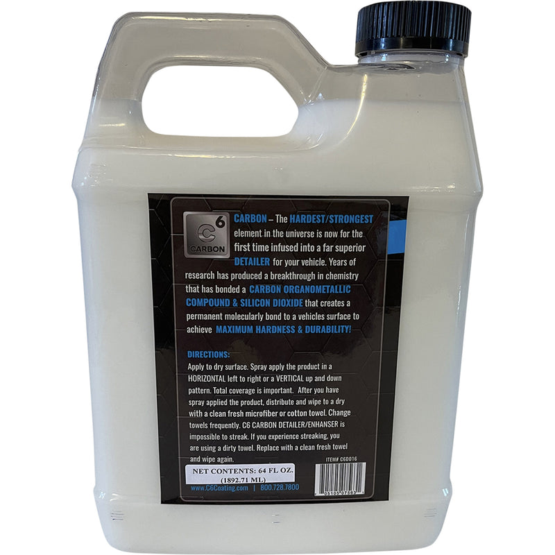 CYCLE CARE FORMULAS 3706-0091 C6D200164 C6 Detailer 64 u.s. fl oz