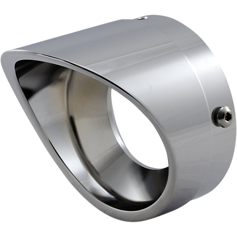 COBRA 1860-0526 PT-1009P 4" Billet Exhaust Tip 4" Billet Tip - Scalloped End Cap
