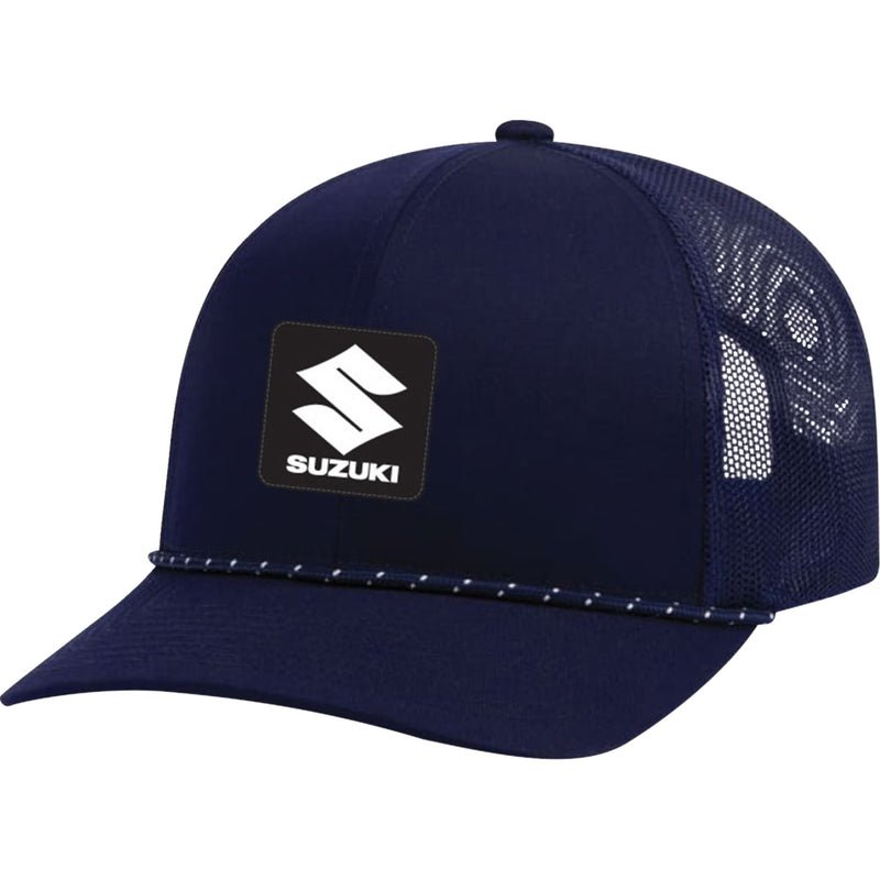 FACTORY EFFEX 2501-4595 29-86404 Suzuki Explorer Braided Snapback Hat navy