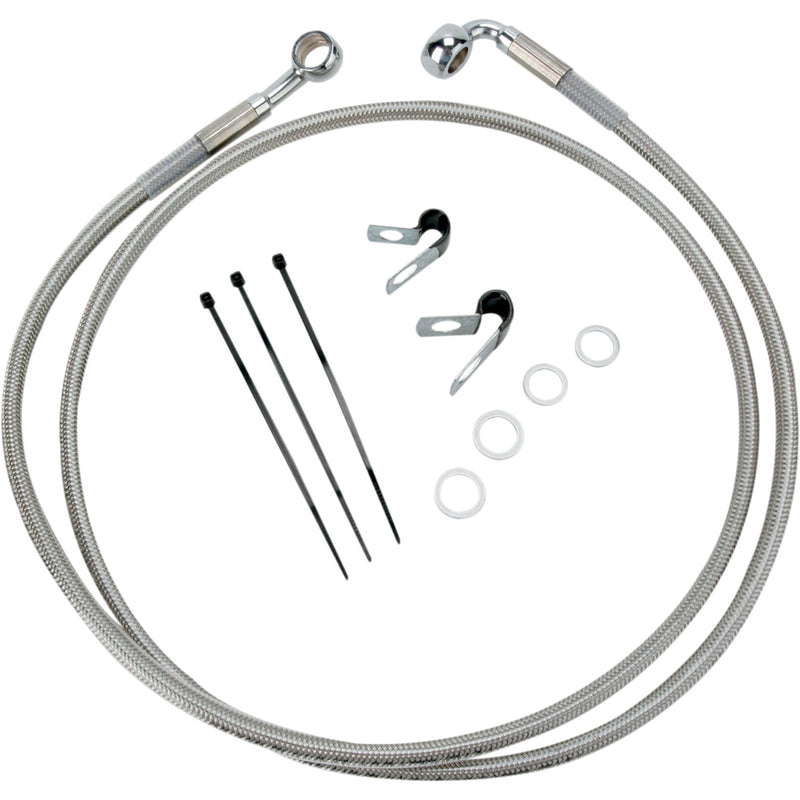 Drag Specialties Brake Line For Harley Low / Sportster / Super 1988-2003