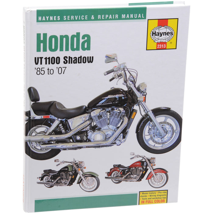 HAYNES HM2313 M2313 Motorcycle Repair Manual — Honda, Motorcycle Manual - Honda VT1100