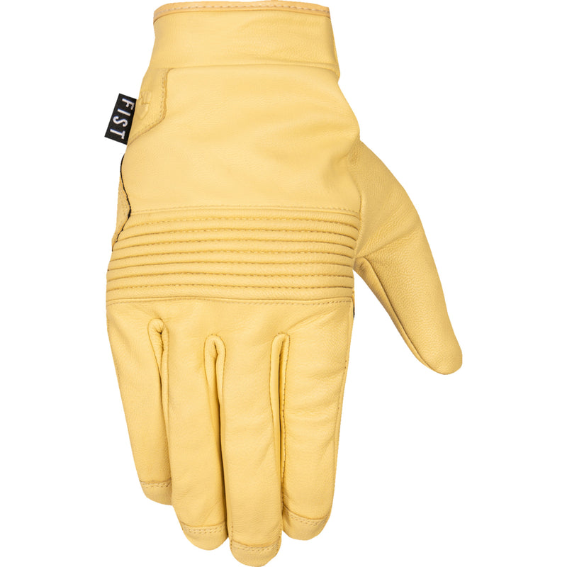 FIST HANDWEAR Road Warrior Leather Gloves Yellow