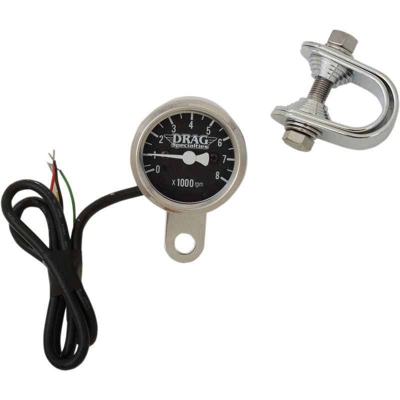 Drag Specialties Mini Electronic Gauge - 2211-0055 For Harley Motorcycles 1986-2003