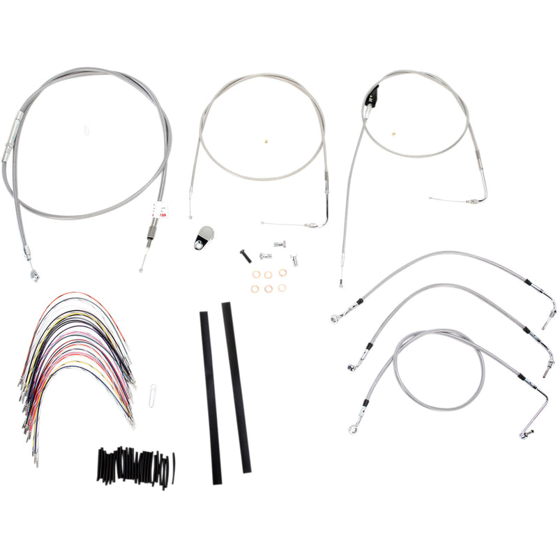 Burly Brand Complete Cable Kit - B30-1084 For Harley Touring 2000-2006