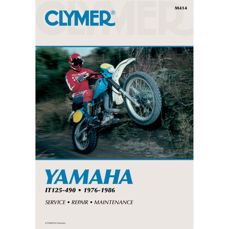 Clymer Service Manual - CM414 Yamaha Dirt Bikes 1976-1986