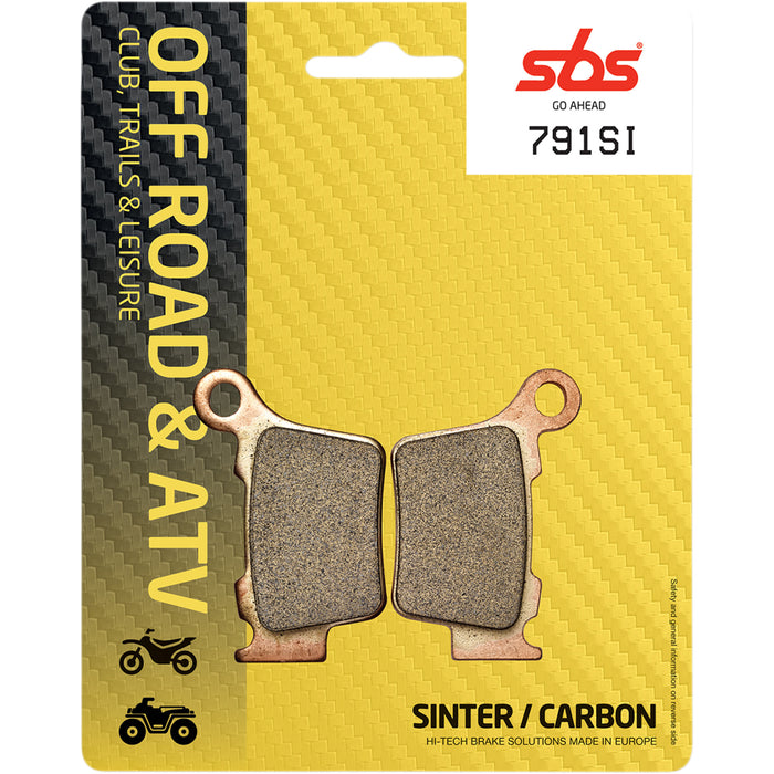 SBS 1721-1601 791SI SI Offroad Sintered Brake Pads Off-Road Sintered Brake Pads