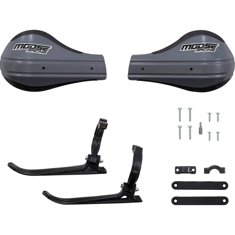 MOOSE OFFROAD 0635-2087 53-227 Roost 2 Handguards Handguards - Roost 2 - Gray