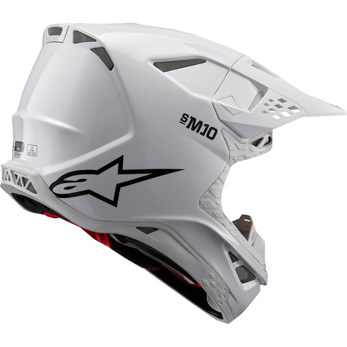 ALPINESTARS Supertech M10 Solid MIPS® Helmet - Gloss White
