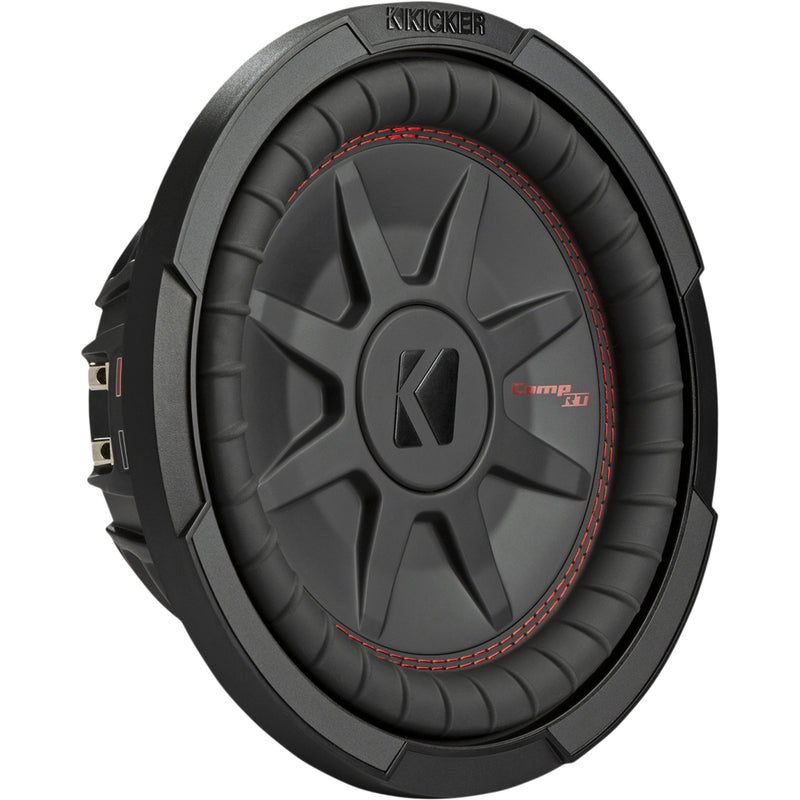KICKER 4405-0790 48CWRT102 CompRT Ultra-Thin Subwoofer 10" Subwoofer - 400W