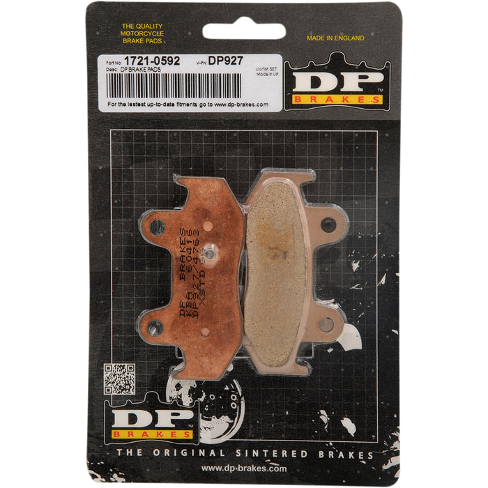 DP BRAKES 1721-0592 DP927 Standard DP Sintered Brake Pads Standard Brake Pads - Burgman