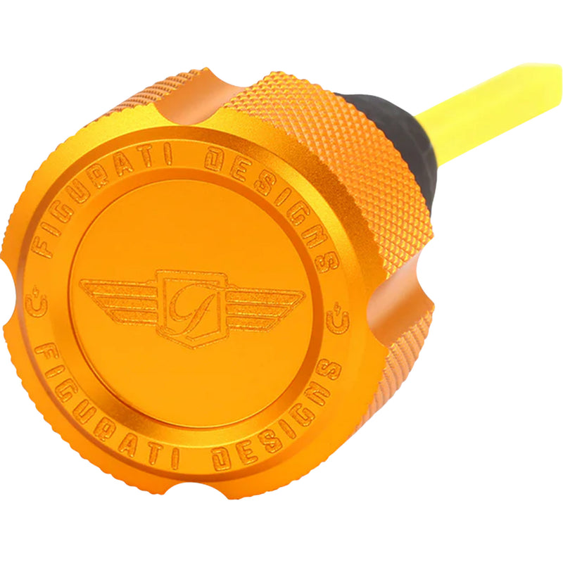 Figurati Designs Oil Dipstick - FDP01-TCKN-G For Harley Touring 2007-2016