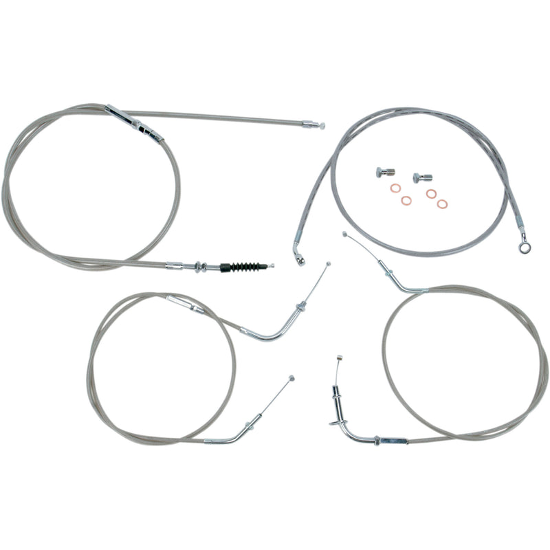 Baron Cable Kit - BA-8074KT-12 Kawasaki 900 Vulcan Classic 2006-2019