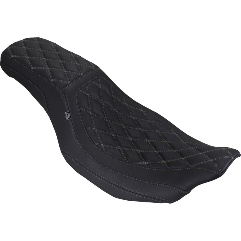 Mustang Squareback Seat - 88514GM For Harley Touring 2023-2026