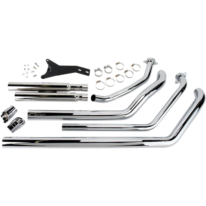 Cobra Streetrod 2-Into-2 Exhaust System - 3918 Suzuki Boulevard / 800 Boulevard 2009-2014