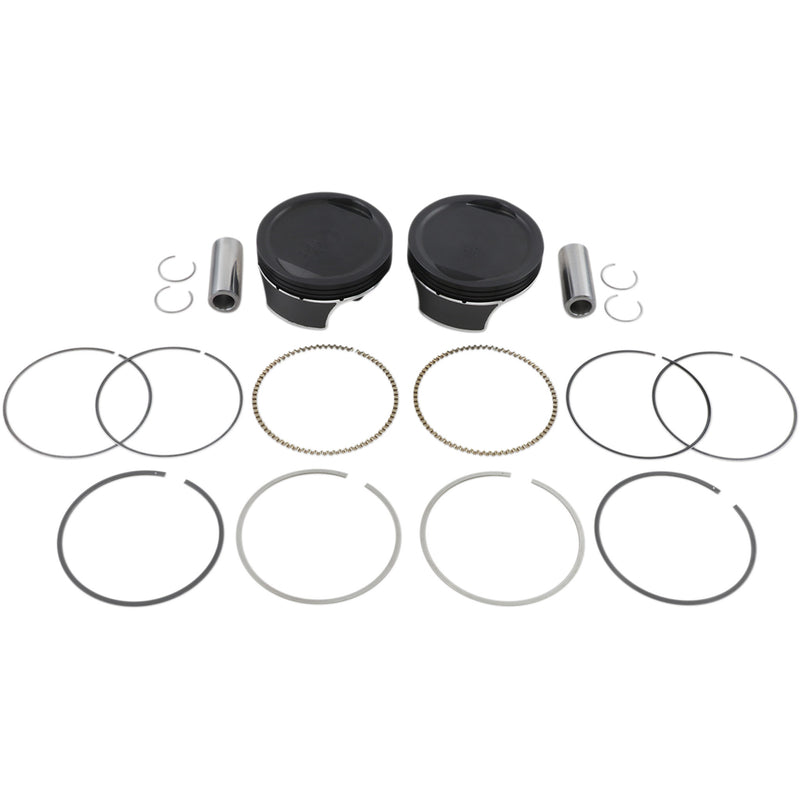 Wiseco Black Edition™ Piston Kit - K2788 For Harley Motorcycles 2007-2017