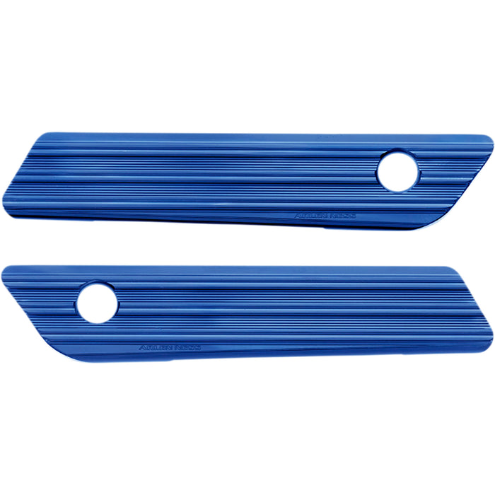 ARLEN NESS 3501-1635 03-604 Saddlebag Latch Covers - Blue