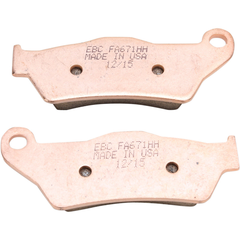 EBC 1721-2395 FA671HH Sintered "HH" Brake Pads HH Brake Pads