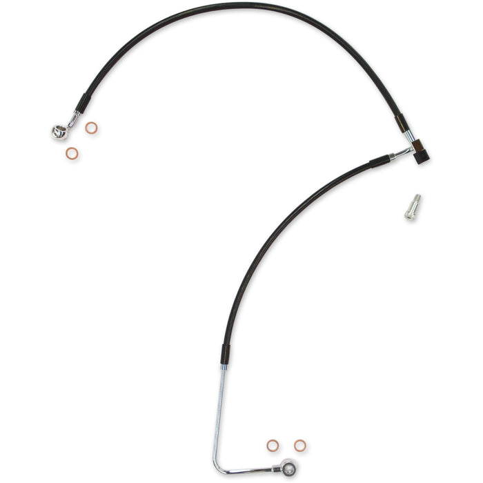 Magnum Shielding XR Brake Line - SBC1101-00 For Harley Softail 2011-2017