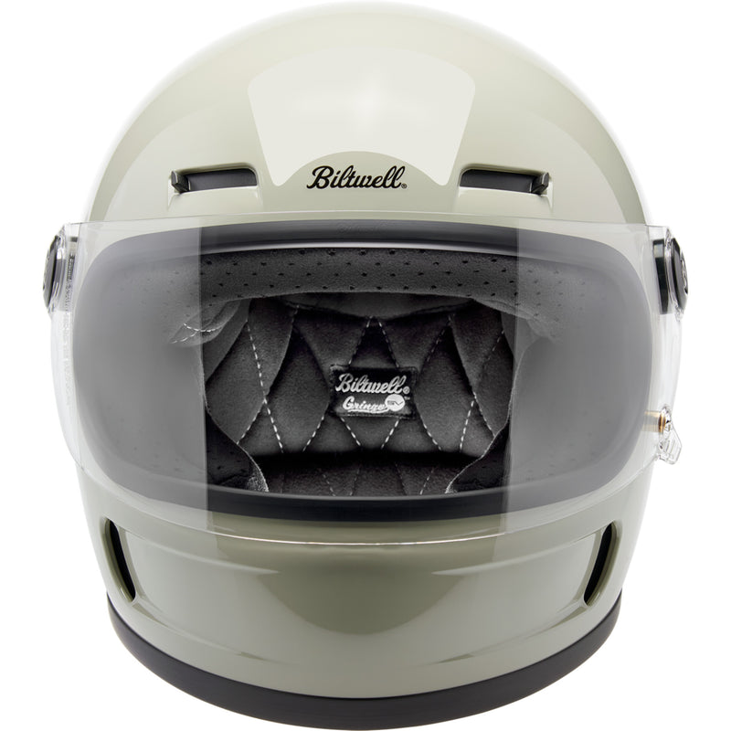 BILTWELL Gringo SV Helmet Gloss - Chalk Gray