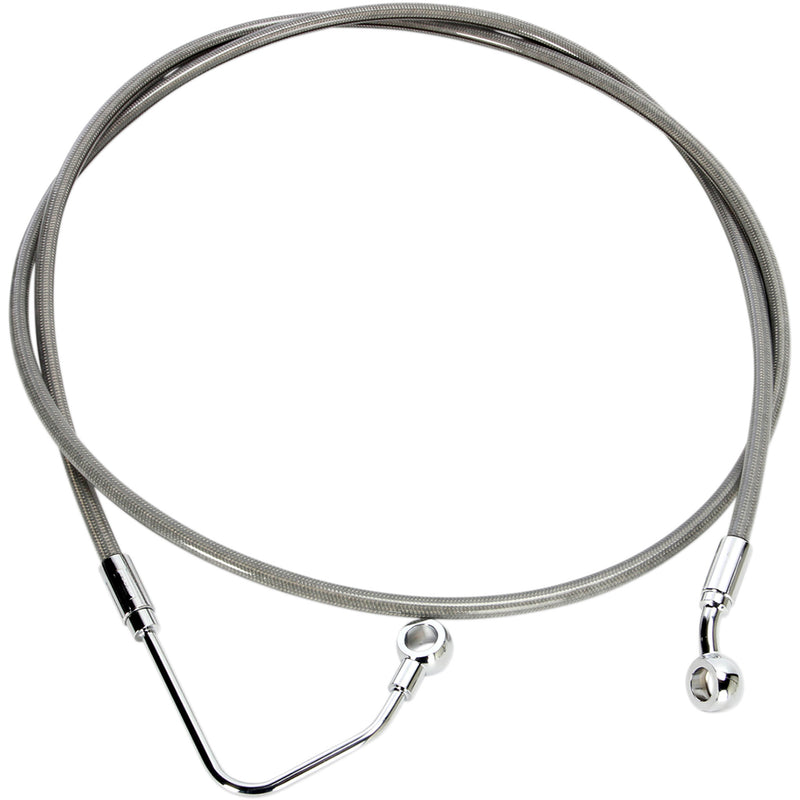 Magnum Shielding XR Stainless Upper Brake Line Upper Steel - SSC1404-68 For Harley Touring 2009-2013
