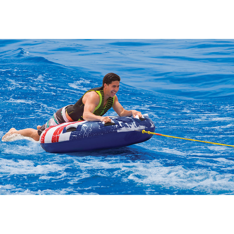 AIRHEAD SPORTS GROUP 4808-0035 53-4310K Stars & Stripes Tube Kit Tube - Stars & Stripes - Inflatable/Towable - One/Two Rider
