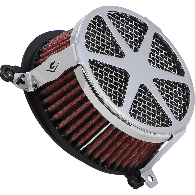 Cobra Cobra Spoke Air Cleaner - 606-0104-04-SB For Harley Softail 2018-2022
