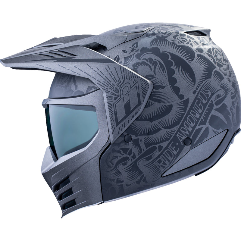 ICON Elsinore™ Darkgard Helmet - Black