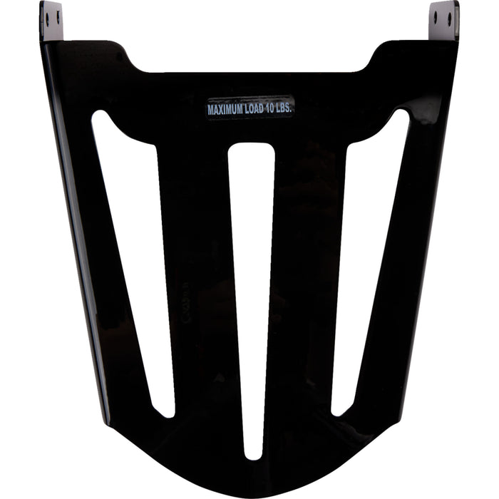 COBRA 1503-0078 02-3600B Luggage Rack for Cobra Sissy Bar - Black - Formed