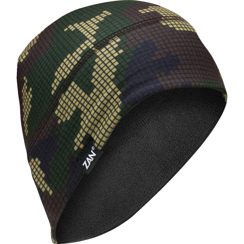 ZAN HEADGEAR 2501-4207 WHLF621 SportFlex® Helmet Liner fleece lined - digi woodland camo