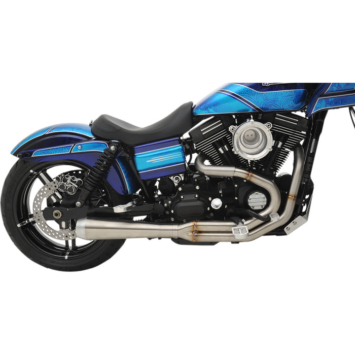 BASSANI XHAUST 1800-1955 1D1SS Road Rage Type III 2:1 Exhaust System - Road Rage 3 Exhaust - Stainless - '91-'17 Dyna