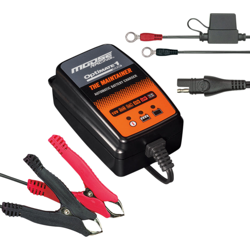 MOOSE OFFROAD 3807-0502 TM-611 Moose Racing Charger Optimate 1 Charger - DUO