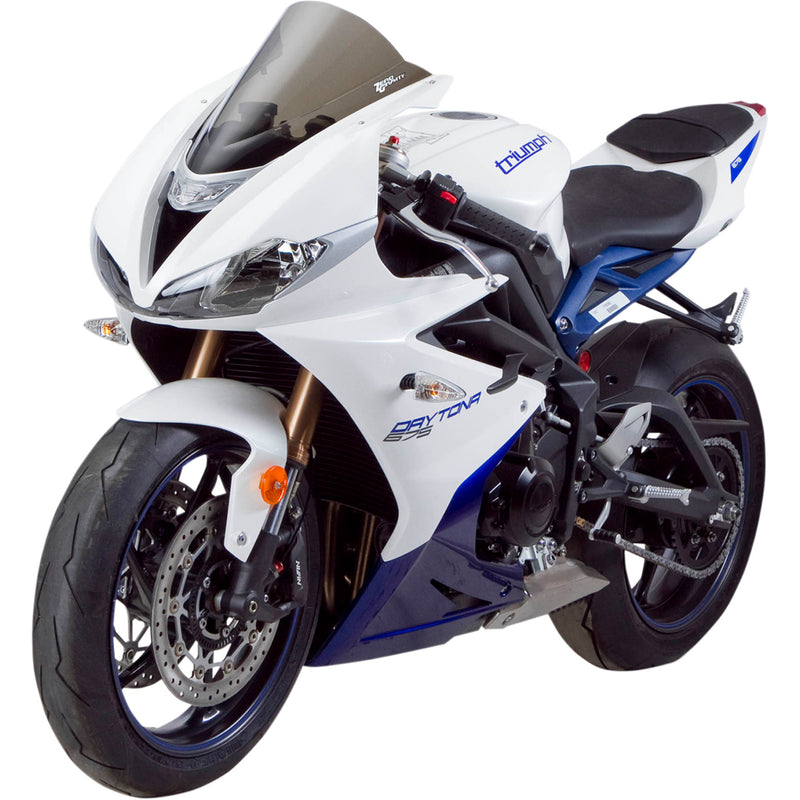 Zero Gravity Double Bubble Windshield - 16-914-02 Triumph Daytona 675 2013-2014