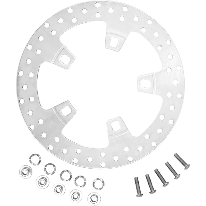 COASTAL MOTO 1710-4728 CM-FR-320P Front Brake Rotor - 320 mm - Front - Polished - '24 FLHX/FLTR