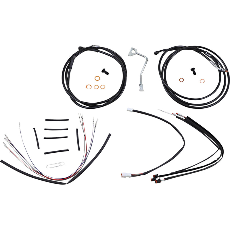 Burly Brand Complete Cable Kit - B30-1179 For Harley Road Glide 2015-2016