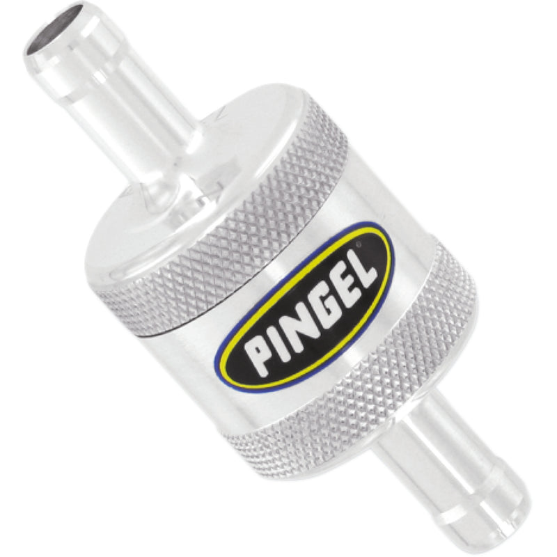 PINGEL 0707-0005 SS5P In-Line Fuel Filter Fuel Filter - Standard - Satin - 3/8"