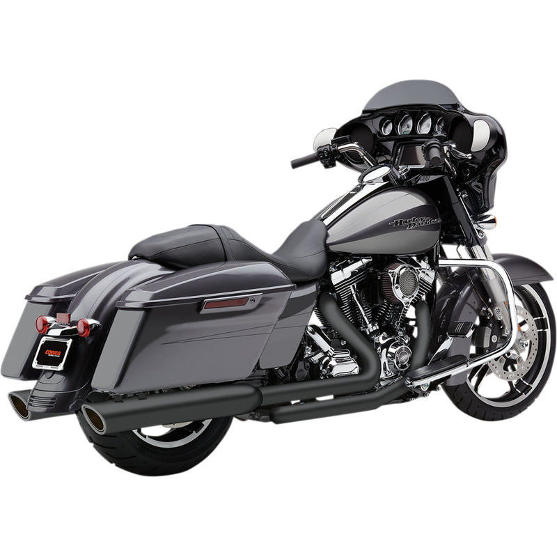 Cobra 909 Muffler - 6106RB For Harley Touring 1995-2016