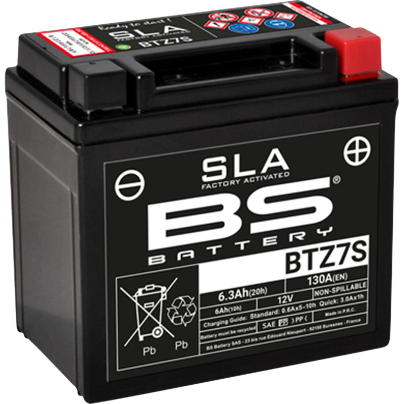 Bs Battery BTZ Battery - 300635-1 For Husaberg Dirt Bikes 2003-2012 | Arctic Cat 50 / 90 / 50 4x2 / 90 4x2 2006-2011