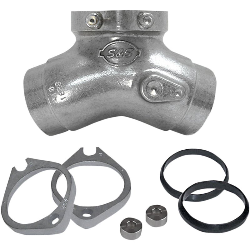 S&S Cycle Manifold Conversion Kit For 80" Evolution Big Twin - 160-1658 For Harley Motorcycles 1984-2000