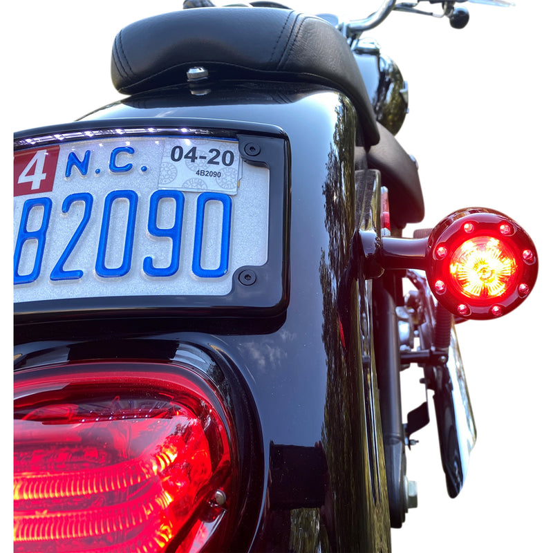 Custom Dynamics ProBEAM® Turn Signal - PB-BR-RR 56-BS For Harley Motorcycles 2000-2013