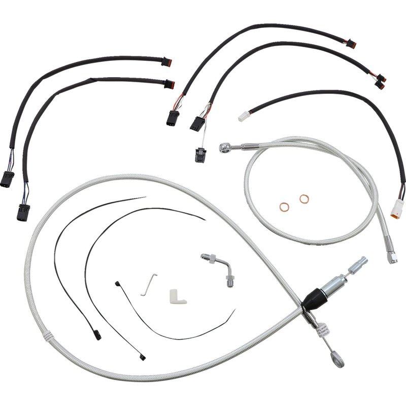 Magnum Shielding Cable Kit - 3871181 For Harley Softail 2018-2024